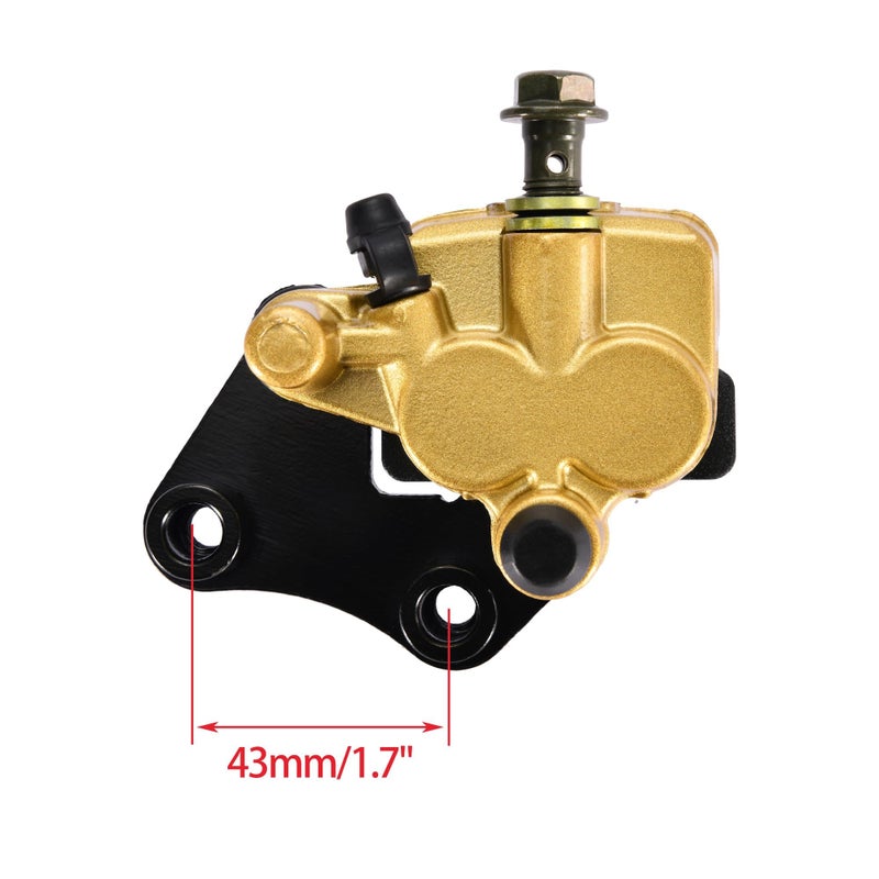 WOOSTAR Hydraulic Disc Right Front Brake Caliper Replacement for 90cc 110cc 125cc Taotao Peace SSR SDG Lifan Dirt Pit Bike - Image 2